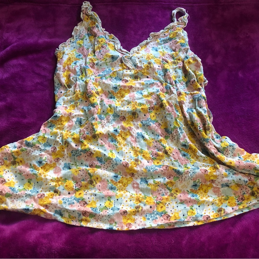 Beautiful Floral Summer Top